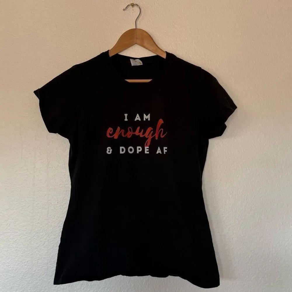 Black Graphic Tee